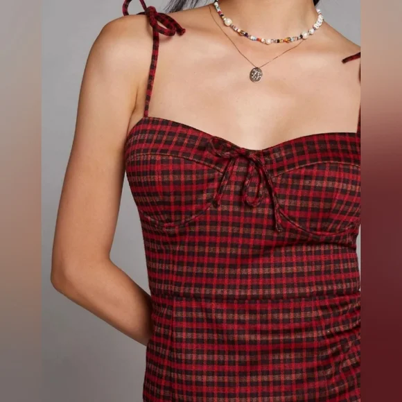open lace back dress New Rare Anthropologie main image 1